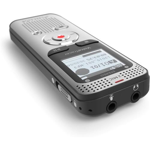 Philips DVT2050 Grabadora de Voz con 2 Micrófonos y USB