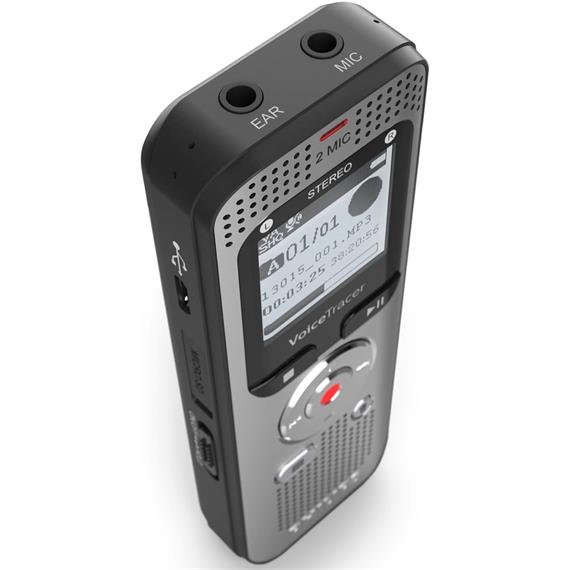 Philips DVT2015 Grabadora de Voz con 8GB y Reconocimiento de Voz