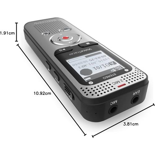 Philips DVT2015 Grabadora de Voz con 8GB y Reconocimiento de Voz