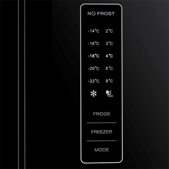Svan SBS SA18900ENFX Frigorífico 177x91 N/F Display Inox EF.E
