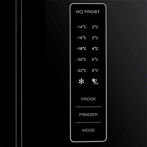 Svan SBS SA18900ENFX Frigorífico 177x91 N/F Display Inox EF.E