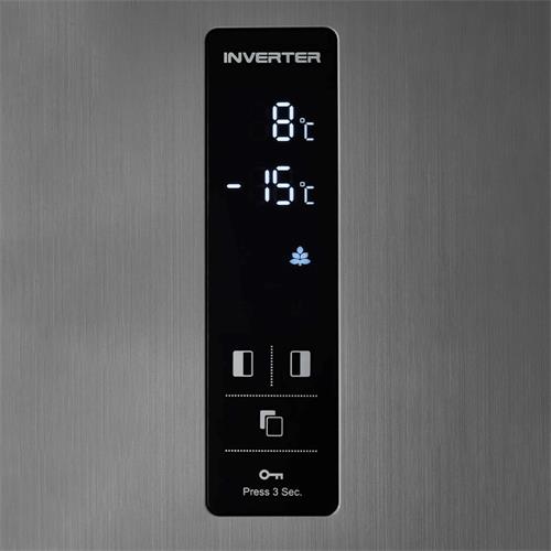 Svan SBS SA18900ENFX Frigorífico 177x91 N/F Display Inox EF.E