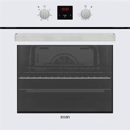 Svan SHM6700DCB Horno Multifunción Display 69L A Cristal Blanco