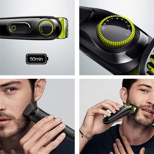 Braun BT3221 Recortadora de Barba Recargable con 20 Tamaños de corte