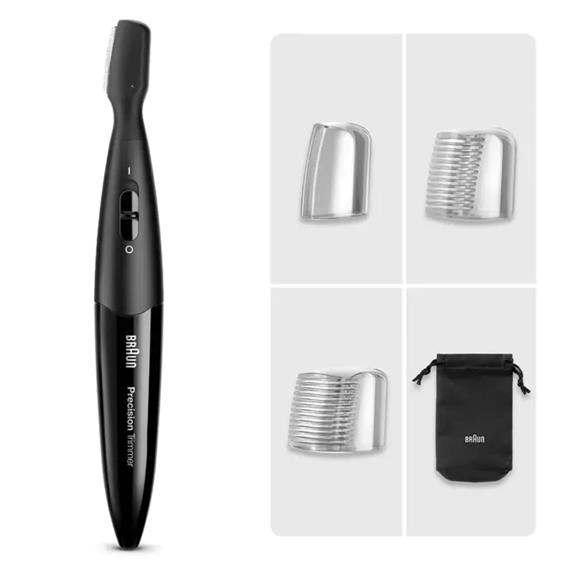 Braun PT1000/BK Recortadora Facial de Precisión