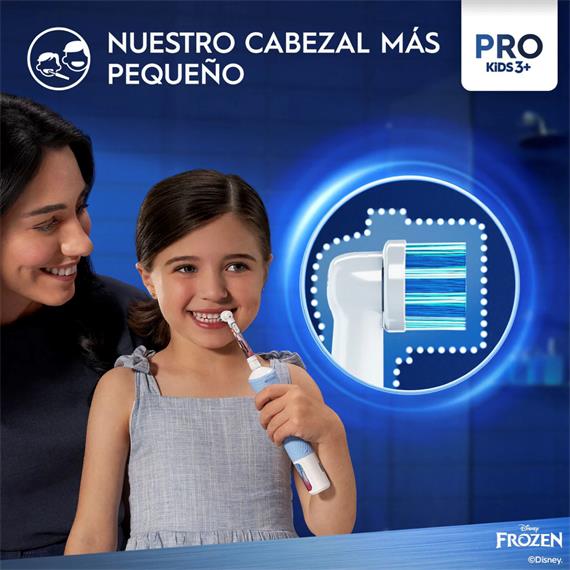 Braun Oral-B Cepillo de Dietnes Vitality Pro Kids 3+ Frozen (D103.413.2K)