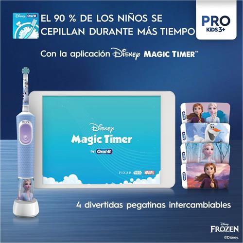 Braun Oral-B Cepillo de Dietnes Vitality Pro Kids 3+ Frozen (D103.413.2K)