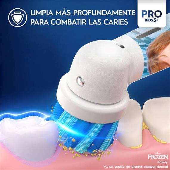 Braun Oral-B Cepillo Pro Kids 3+ Spiderman (D103.413.2K)