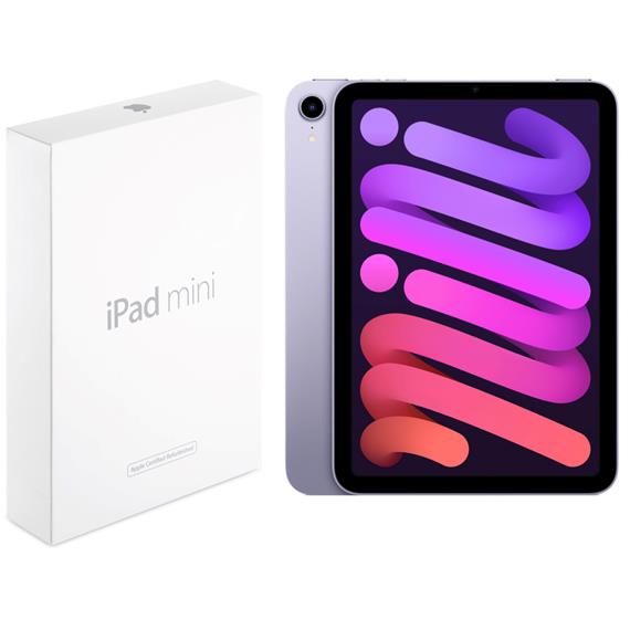 Apple Ipad Mini (6ª Gen.) 256GB Wifi Purple Certified Refurbished (FK7X3B/A)