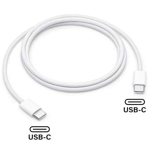 Apple Cable de Carga USB-C a USB-C 60W 1M White (MW493ZM/A)