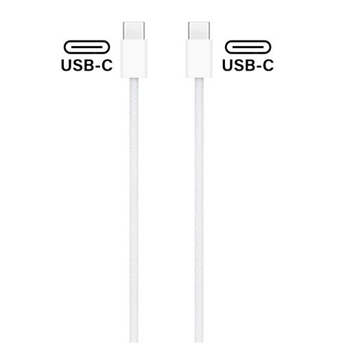 Apple Cable de Carga USB-C a USB-C 60W 1M White (MW493ZM/A)