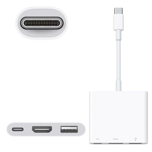 Apple Adaptador multipuerto de USB-C a AV digital (MW5M3ZM/A)