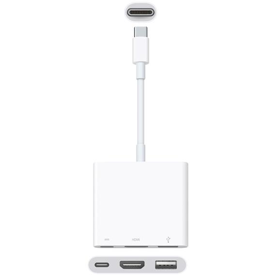 Apple Adaptador multipuerto de USB-C a AV digital (MW5M3ZM/A)