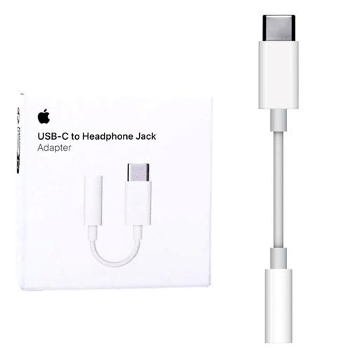 Apple Adaptador USB-C a JACK 3.5MM (MW2Q3ZM/A)