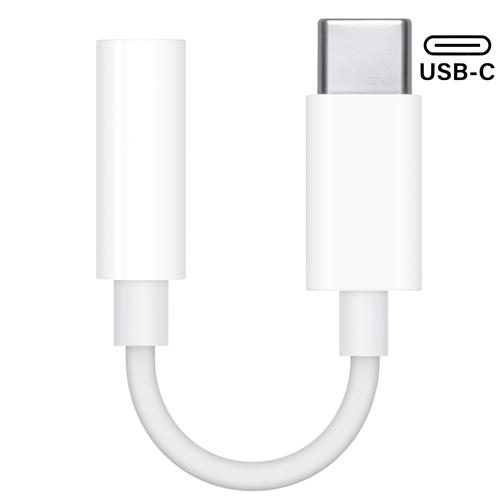 Apple Adaptador USB-C a JACK 3.5MM (MW2Q3ZM/A)