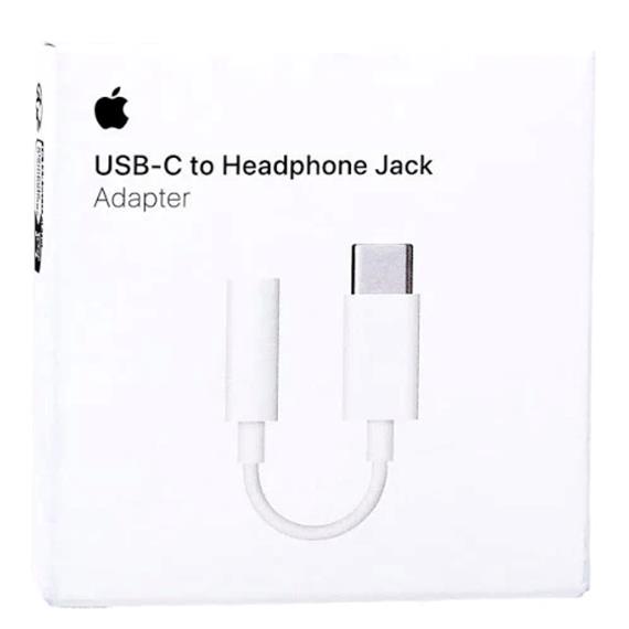 Apple Adaptador USB-C a JACK 3.5MM (MW2Q3ZM/A)