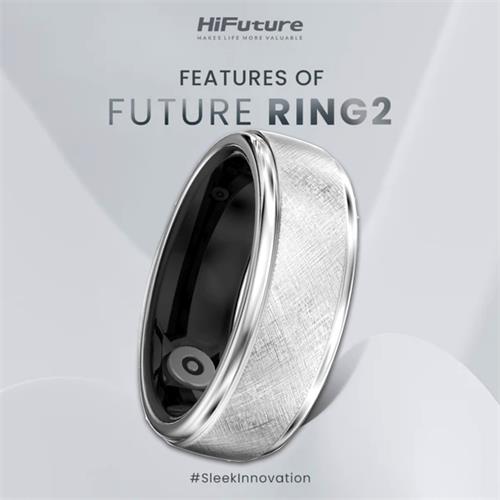 FUTURERING2 Titanium Silver 70 mm - 13
