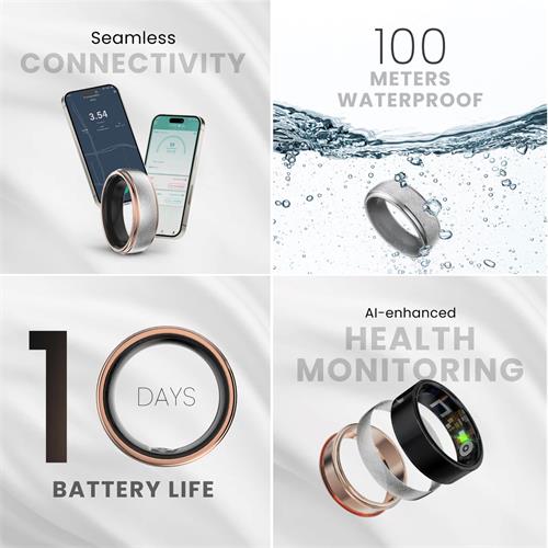 FUTURERING2 Rose Gold 62mm- 10