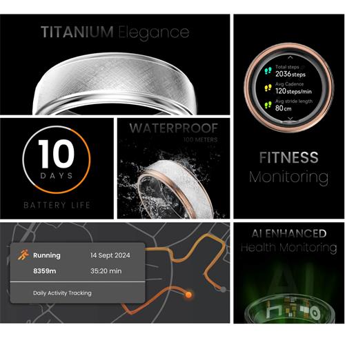 FUTURERING2 Rose Gold 62mm- 10