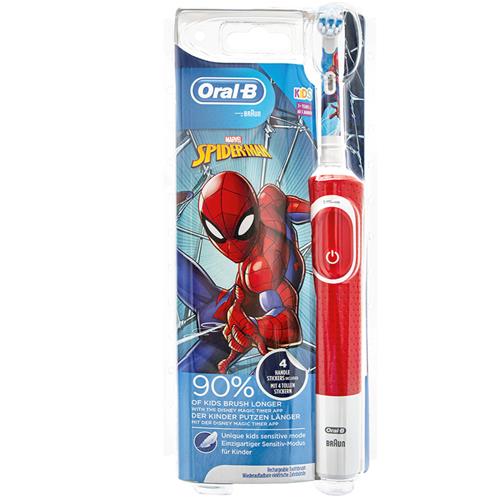 Braun Oral-B Vitality Cepillo Eléctrico Spiderman (D100.413.2K)
