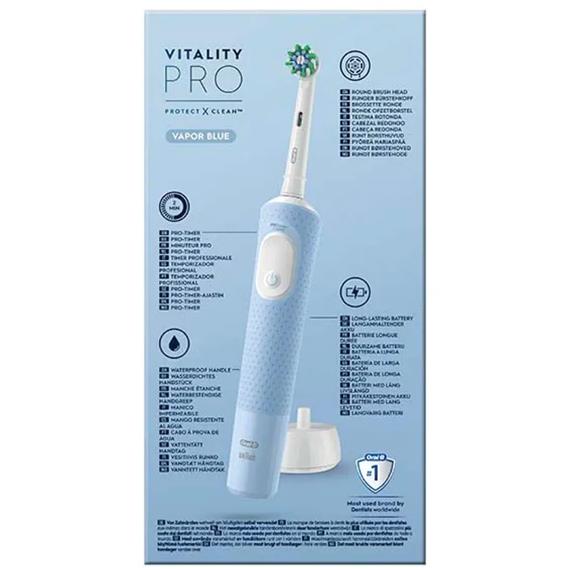 Braun Oral-B Cepillo Vitality Pro con 3 Modos de Limpieza Azul (D103.413.3)