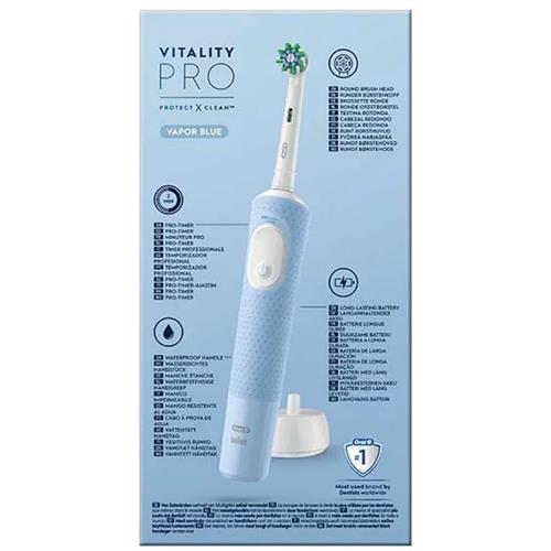 Braun Oral-B Cepillo Vitality Pro con 3 Modos de Limpieza Azul (D103.413.3)
