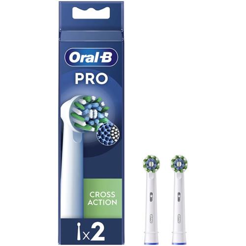 Braun Oral-B 2 Cabezales de Recambio Pro Cross Action (EB50RX-2)