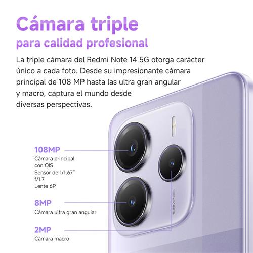 Xiaomi Redmi Note 14 5G 8GB 256GB Lavender Purple
