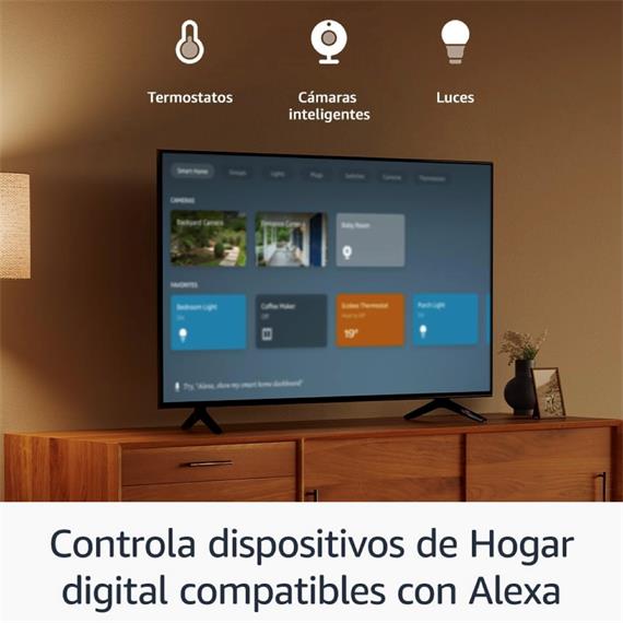 Amazon Fire Tv Stick HD 2024 con mando de Voz Alexa