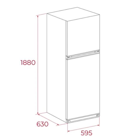 TEKA NFL342C FRIGO INOX