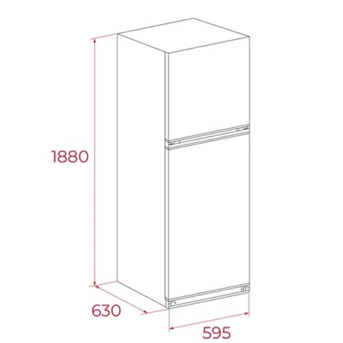 TEKA NFL342C FRIGO INOX