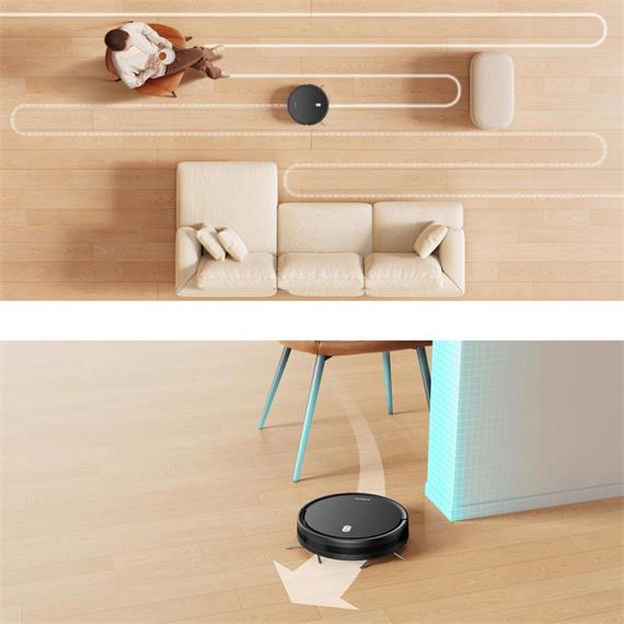 Xiaomi Robot Vacuum E5 Robot Aspirador con Wifi controlado por App Negro