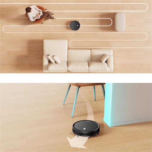 Xiaomi Robot Vacuum E5 Robot Aspirador con Wifi controlado por App Negro