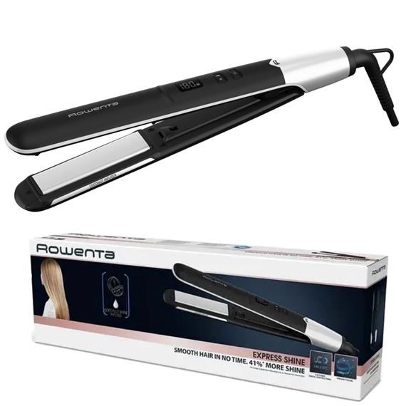 Rowenta SF4621F0 Express Shine Coco Plancha de Pelo de Cerámica con 210º