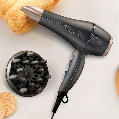 Rowenta CV7827F0 Dunes Secador de Pelo 2.100W con Motor AC y Difusor