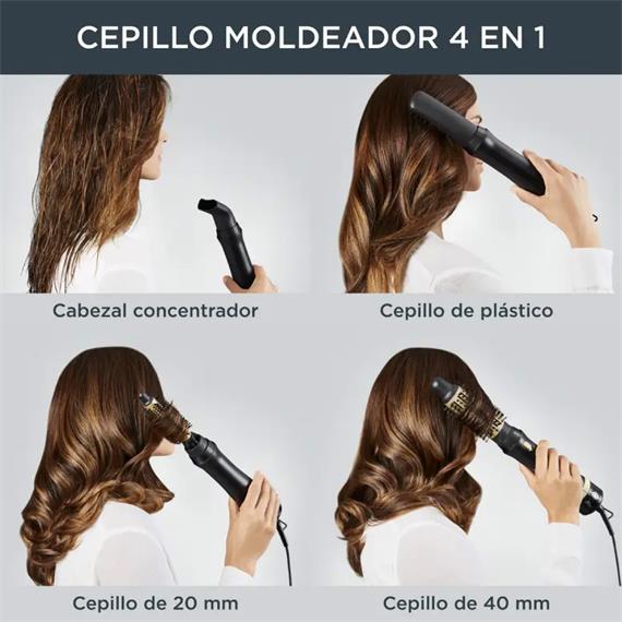 Rowenta CF6330F0 Express Style Cepillo de aire caliente, Seca y moldea