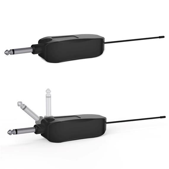 HiFuture WM100 Pack de 2 Micrófonos Inalámbricos 2.4G Recargables