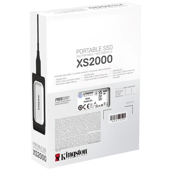Disco SSD Externo Kingston XS2000 500GB