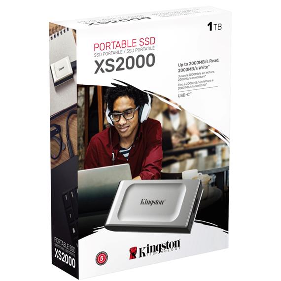 Disco SSD Externo Kingston XS2000 1TB