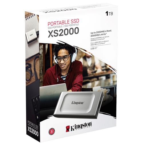 Disco SSD Externo Kingston XS2000 1TB