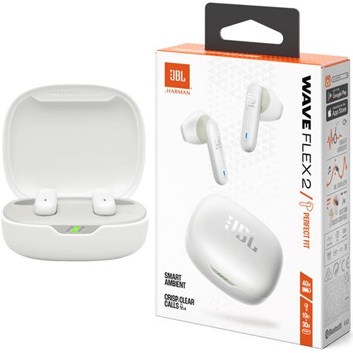 Jbl Wave Flex 2 Auriculares Inalámbricos con Smart Ambient Blanco
