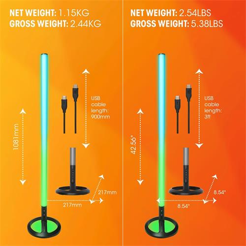 Jbl Partylight Stick - Barra de Luz Bluetooth para Fiestas