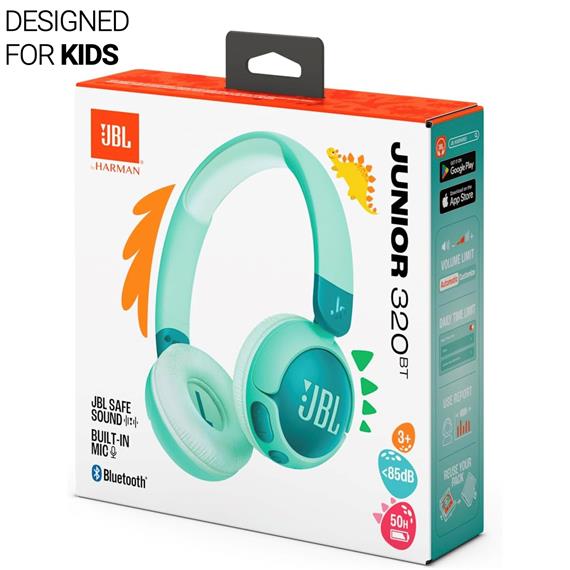 Jbl Junior 320BT Auricular Inalámbrico Infantil con Control parental Verde