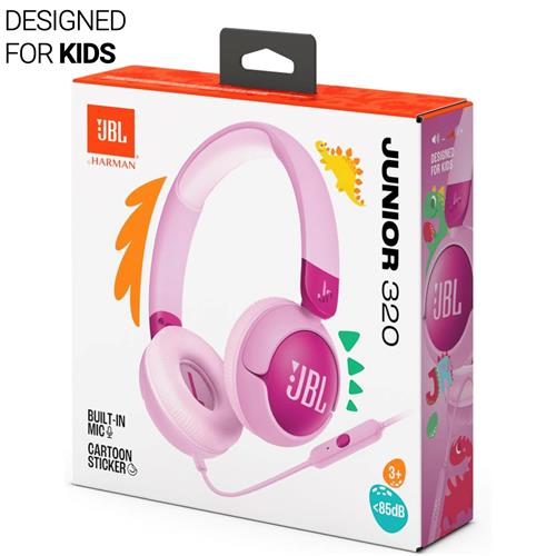 Jbl Junior 320 Auricular de Diadema Infantil con Cable Púrpura