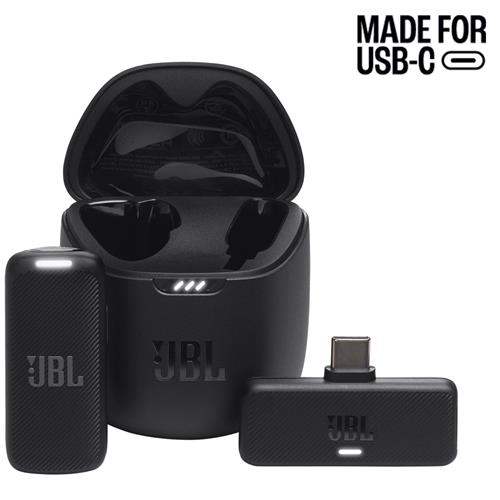 Jbl Quantum Stream Micrófono de corbata Inalámbrico 100 metros (USB-C) Black