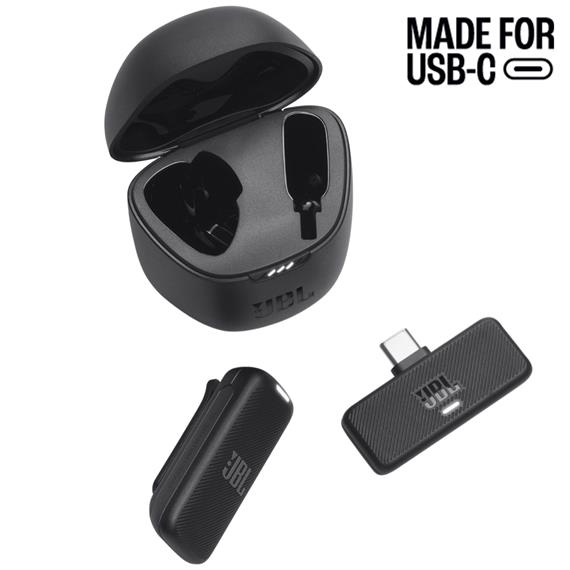 Jbl Quantum Stream Micrófono de corbata Inalámbrico 100 metros (USB-C) Black