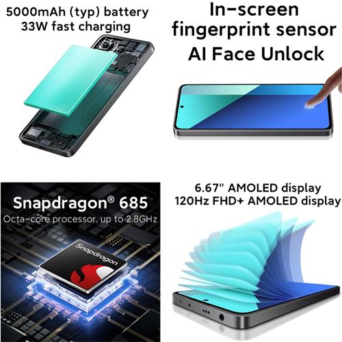 Xiaomi Redmi Note 13 4G 8GB 512GB Blue