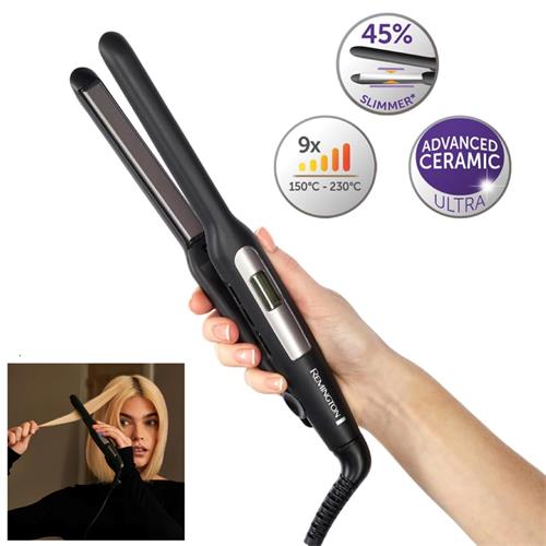 Remington S5515 E51 Plancha de Pelo de Cerámica Extra Slim