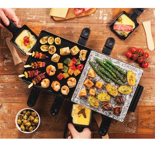 Russell Hobbs 26280-56 Parrilla, Piedra y Raclette 3-1