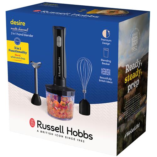 Russell Hobbs 27141-56 Pack Batidora 3-1 con 500W y 2 Velocidades